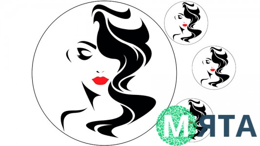 Їстівна картинка Дівчина 4