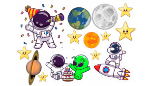 Їстівна картинка Космос 4