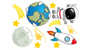 Їстівна картинка Космос 5