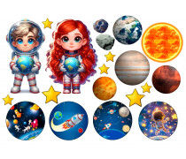 Їстівна картинка Космос 6