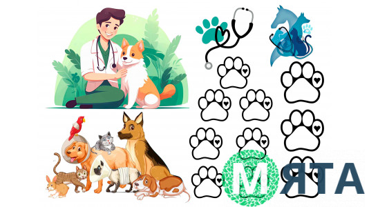 Їстівна картинка "Ветеренар"