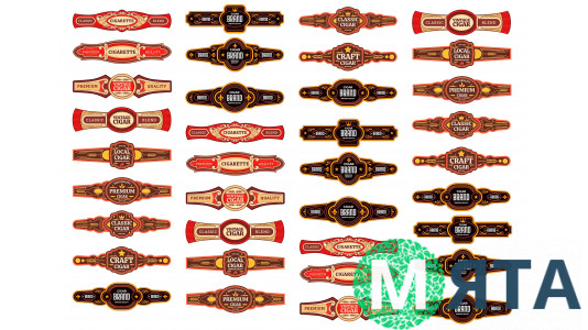 Їстівна картинка "Цигарки етикетка"