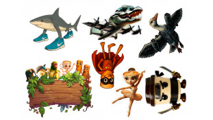 Їстівна картинка Італійські меми "Балерина капучіно та інші"