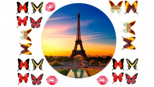Їстівна картинка "Париж"