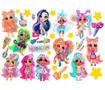 Їстівна картинка Hairdorables 