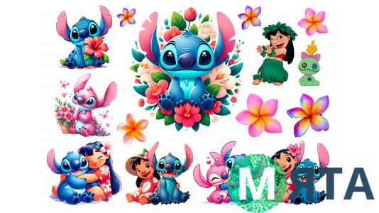  Їстівна картинка Ліло та Стіч 3