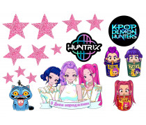 Їстівна картинка HUNTR/X (K-pop-мисливці на демонів) 