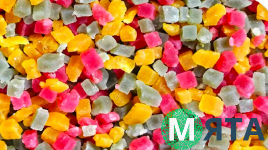 Фруктові желейні шматочки Мікс