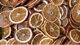 Сушений апельсин кільцями