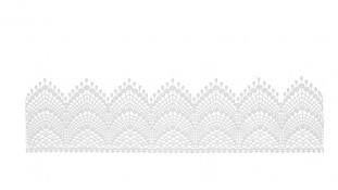 Мереживо для торта №1