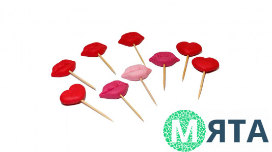 Набір цукрових фігурок Губки, 7 шт