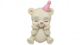 Шоколадна фігурка Mi-Mi Ведмедик у ковпачку