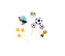 Набір цукрових топерів Футбольний
