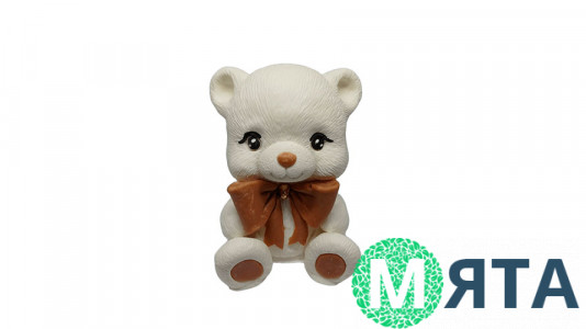 Шоколадна фігурка Mi-Mi Ведмедик з бантом №7 