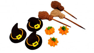 Набір цукрового декору Чарівні капелюшки