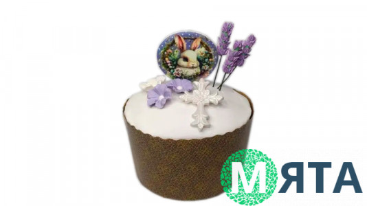 Набір цукрових прикрас Лаванда