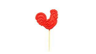 Топпер з кондитерської глазурі Півник