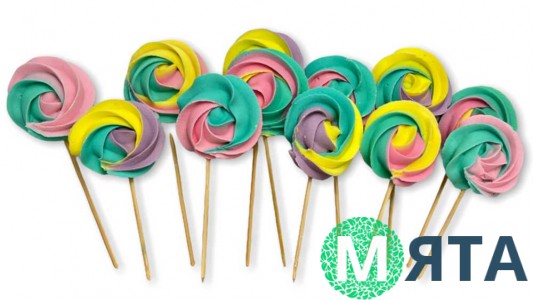 Безе на паличці Мікс, 1 шт