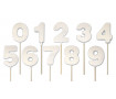 Декор mi-mi Цифра на паличці, Біла