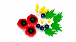 Цукрові прикраси до Короваю