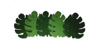 Прикраси Mi-Mi Листя Монстери з кондитерської глазурі