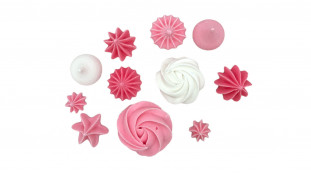 Міні-Безе Асорті, Біло-Рожеві