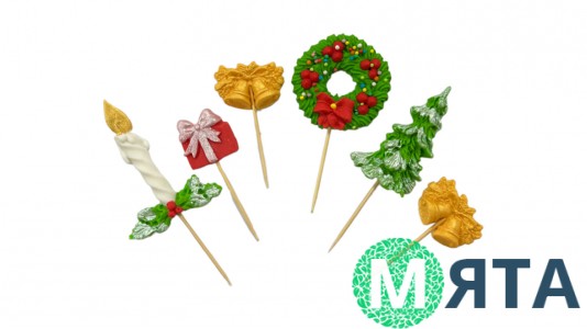 Новорічний набір з віночком