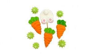 Набір цукрового декору Моркв’яні пригоди