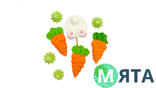 Набір цукрового декору Моркв’яні пригоди