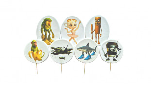 Набір цукрових топерів Балерина Капучино