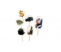 Набір цукрових топерів Бізнес-мен