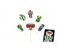 Набір цукрових топерів Бравл Старс