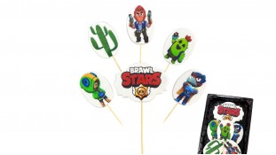 Набір цукрових топерів Бравл Старс