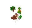 Набір цукрових топерів Динозаври