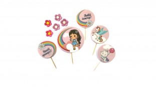 Набір цукрових топерів Для донечки №2
