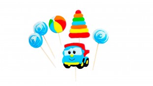 Набір цукрових топерів Вантажівка 