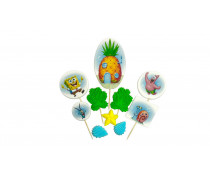 Набір цукрових топерів Губка Боб