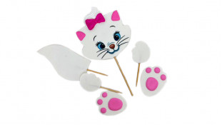 Набір цукрових топерів Киця Няшка