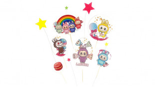 Набір цукрових топерів Лабубу