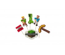 Набір цукрових топерів Майнкрафт