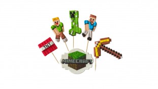 Набір цукрових топерів Майнкрафт