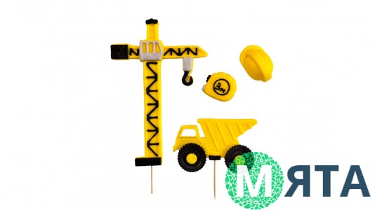 Набір цукрових топерів Набір Будівельника