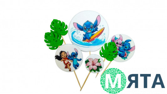 Набір цукрових топерів Стіч