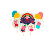 Набір цукрових топерів Свинка Пеппа