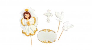 Набір цукрових прикрас Причастя