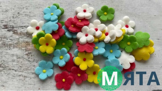 Набір цукрових прикрас "Яблуневий цвіт"