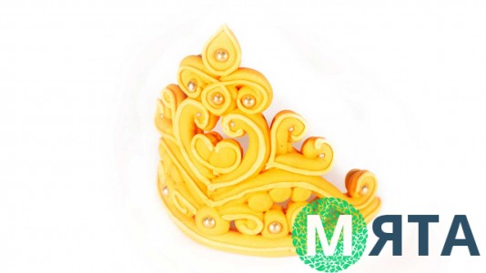 Цукрова фігурка Корона