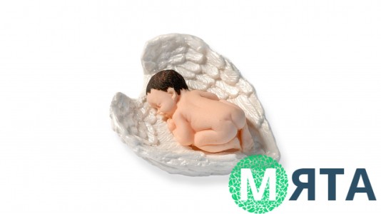 Цукрова фігурка Немовля на Крилах