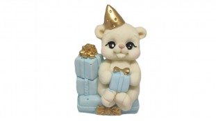 Шоколадна фігурка Mi-Mi Ведмедик з подарунками