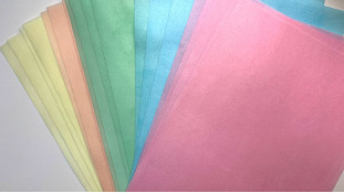Кольоровий вафельний папір тонкий